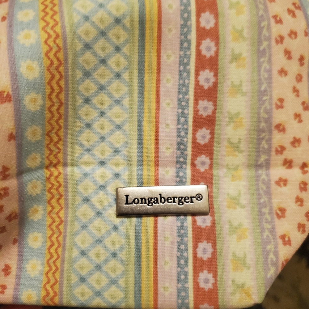 Longaberger Spring Parade Tote Bag - Picture 2 of 5